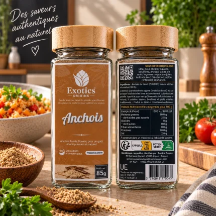 Anchois séché fumé "Dowèvi"